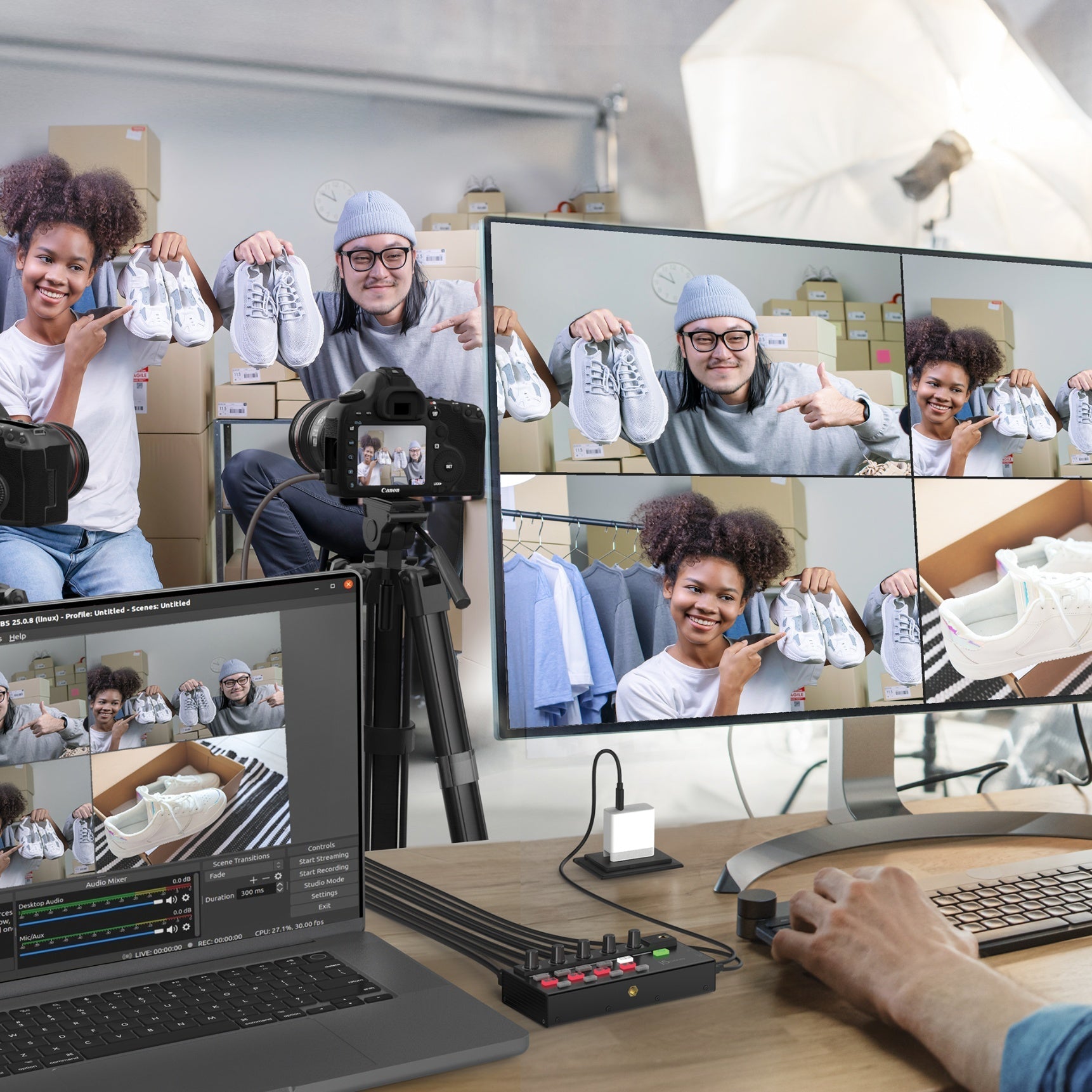 JVA08 Quad HDMI™ Video Capture Station – j5create International